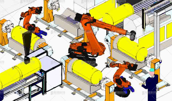 壓力容器焊接機(jī)器人如何提升產(chǎn)能？這里有1個(gè)案例